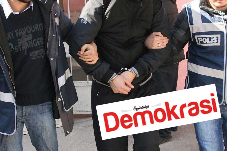 Özgürlükçü Demokrasi gazetesine ve matbaasına polis baskını