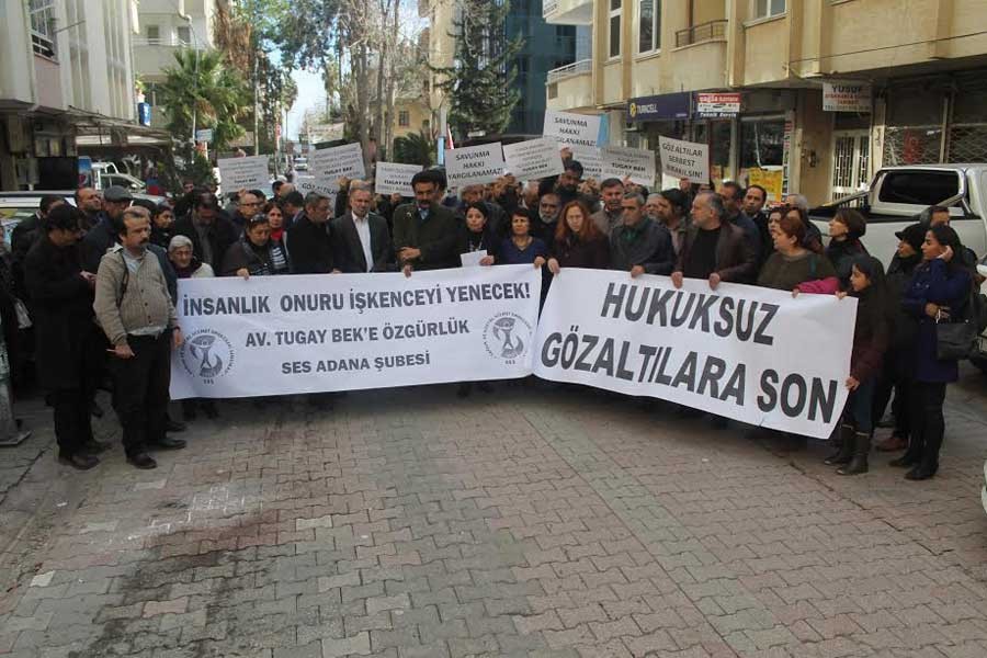 Adana'da isimsiz ihbar davası başladı