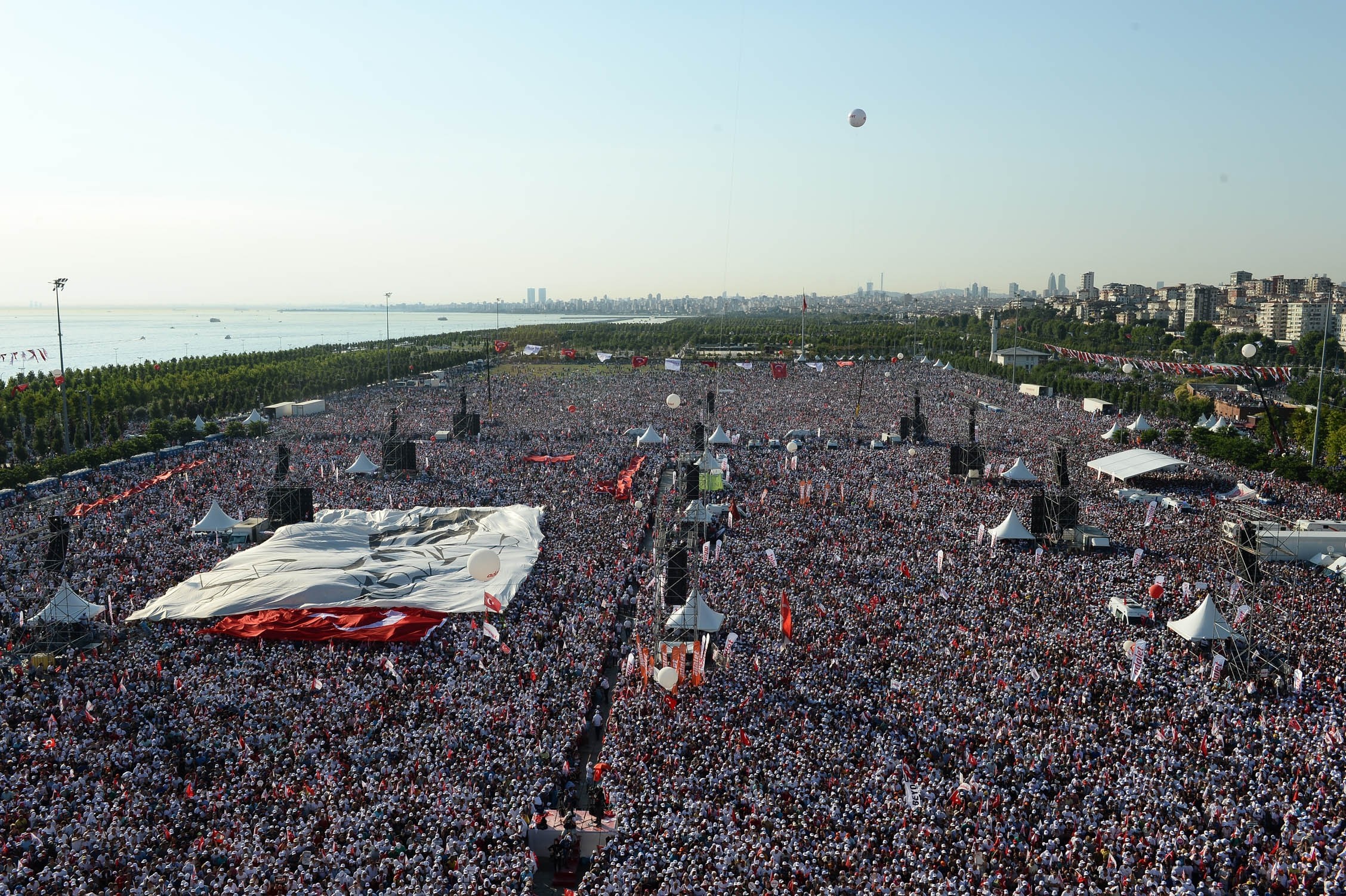 Harita Mühendisleri Odası: En az 1.5 milyon kişi katıldı