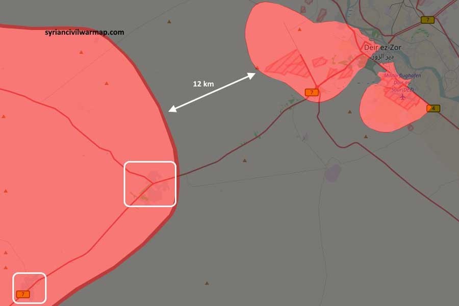 Suriye ordusu, Deyrezzor kuşatmasını kırmaya çok yakın