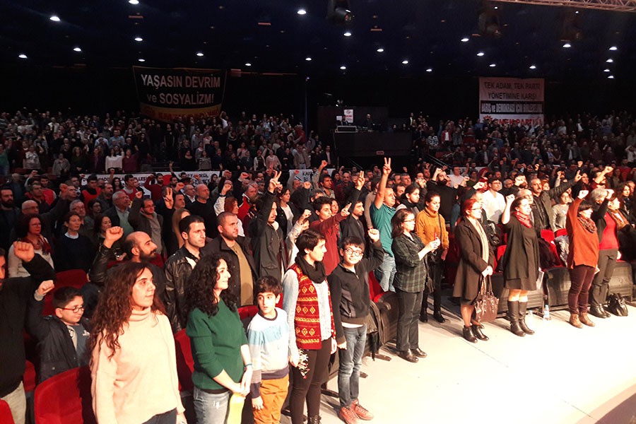 100th anniversary of the October Revolution celebrated in İstanbul